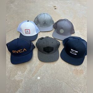 RVCA hat bundle